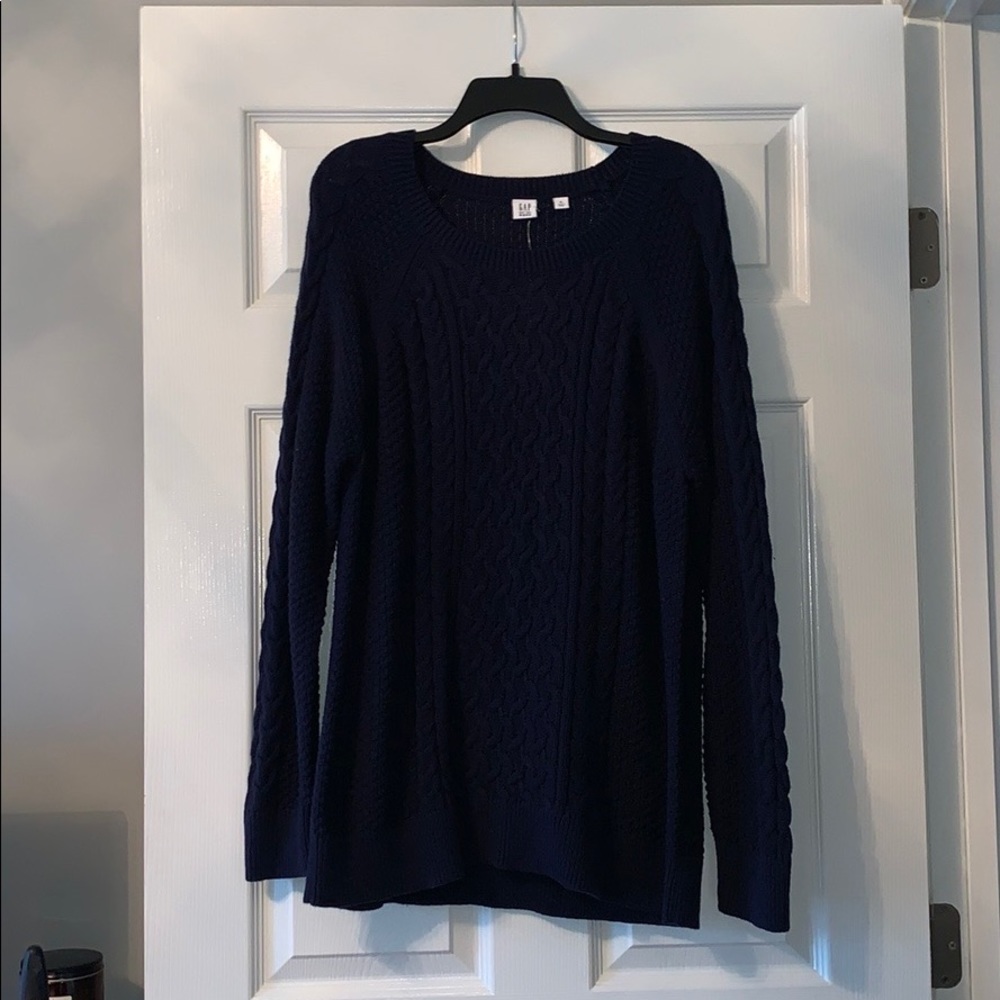 Navy Gap Knit Sweater